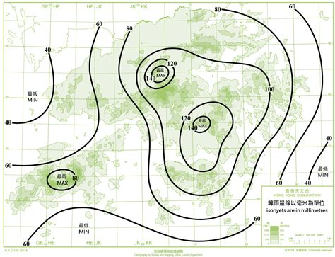 下雨 圖|每天總雨量圖｜香港天文台(HKO)｜雨量分佈